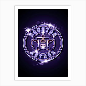 Houston Astros Logo Art Print