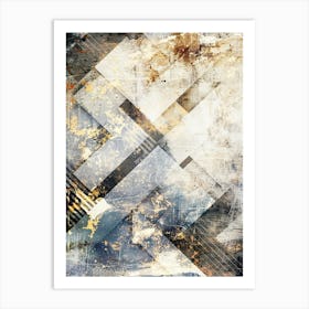 Poster Geometrical Abstraction Illustration Art 03 Art Print