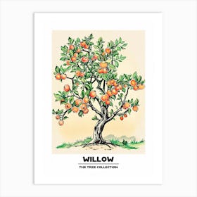 Willow Tree Storybook Illustration 3 Poster Art Print