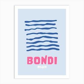 Bondi Blue Art Print