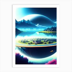 Serene Symphony Art Print