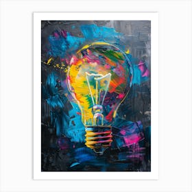 Light Bulb 11 Art Print