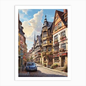 City In Germany Art Print