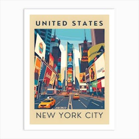 United States New York City Art Print