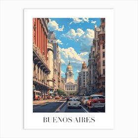 Buenos Aires Art Print