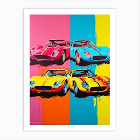 Classic Car Pop Art 1 Art Print