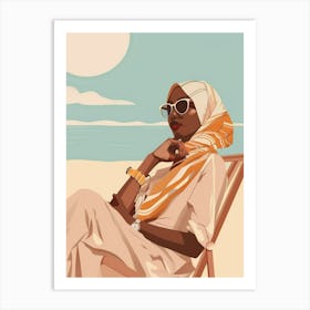 Afro-American Woman 61 Art Print