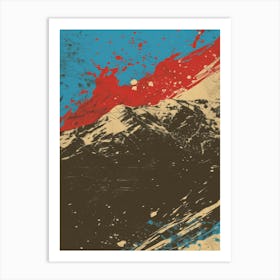 Splatter Painting 25 Art Print