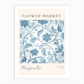 Flower Market art 3 Art Print