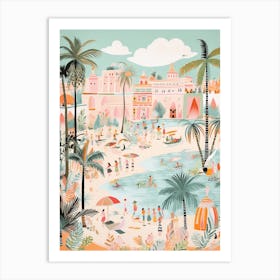 Hurghada Egypt 1 Illustration Art Print