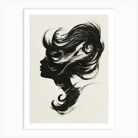 Portrait Of A Woman 174 Art Print