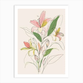 Lily Of The Valley 4 Art Print