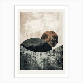 Peano Bauhaus Mid Century Art Print