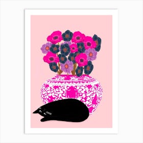 Pansies Art Print