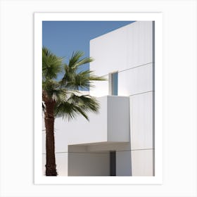 Miami House With A Palm Summer Photography Art Print