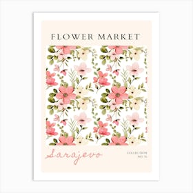 Flower Market 55 Art Print