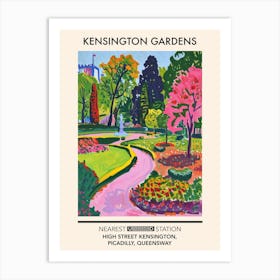 Kensington Gardens London Parks Garden 8 Art Print