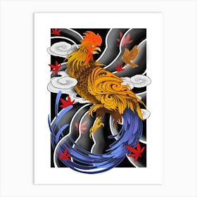 Rooster Art Print