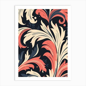 Floral Pattern 26 Art Print