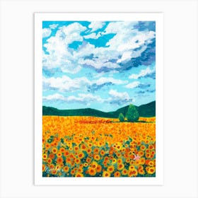 Sunflower Art Print