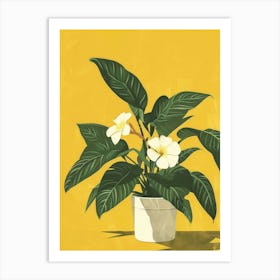 Flora Canvas Print Art Print