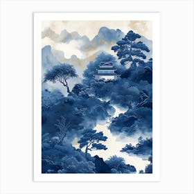 Fantastic Chinese Landscape 10 Art Print