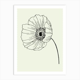Poppy Flower 1 Art Print