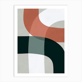 Contemporary modern art 8 1 Art Print