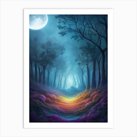 Forest Path Art Print