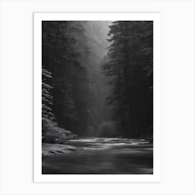 River In The Forest 2 Art Print
