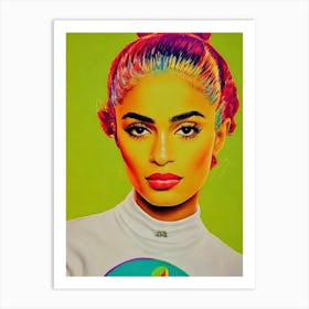 Jessie Reyez Colourful Pop Art Art Print