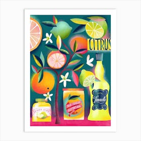Citrus Love Art Print