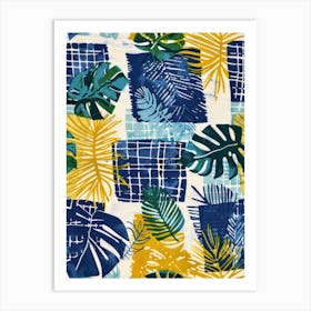 Tropical Leaves 180 Art Print