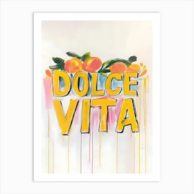 Dolce Vita 1 Art Print