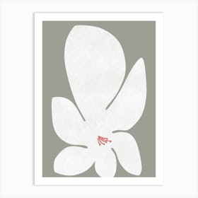 White Lily Art Print