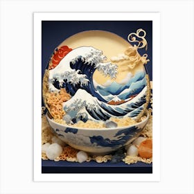 Great Wave 9 Art Print