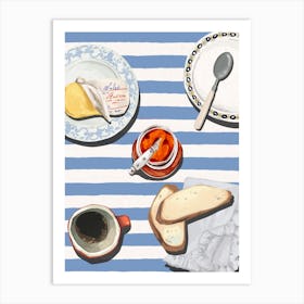 Coffee Brunch Breakfast Poster Art Print