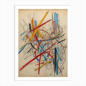 Abstract Painting 6 Art Print