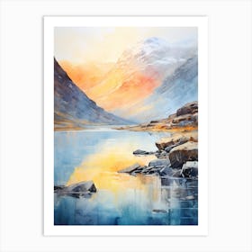 Mountain Reflected 23 Art Print