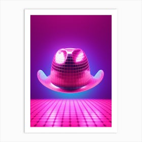 Disco Dowgirl  Art Print