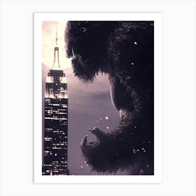 King Kong 2 Art Print