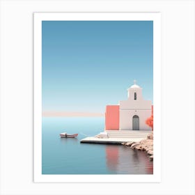 Island in Greece Art Print