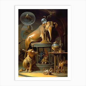 Zoo Planet Art Print