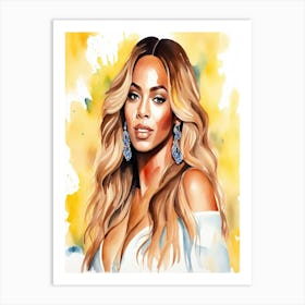 Beyoncé Art Print