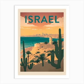 Israel Vintage Travel Poster Art Print