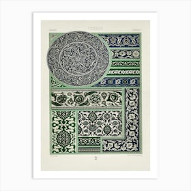 Persian Pattern, Albert Racine 2 Art Print