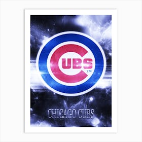 Chicago Cubs Poster Art Print