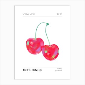 Cherry Influence Art Print