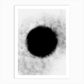 Black Hole Art Print