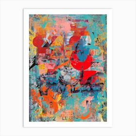 Abstract Graffiti Art Art Print